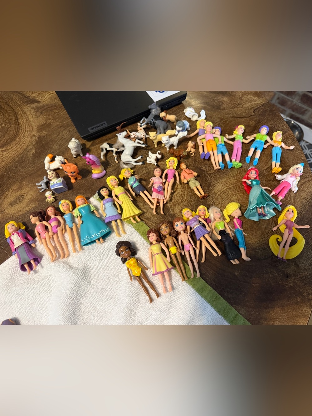 Vintage Polly Pocket/Various People Toy Figurines/Accessories Bundle!